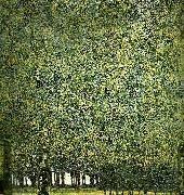 Gustav Klimt park oil painting reproduction